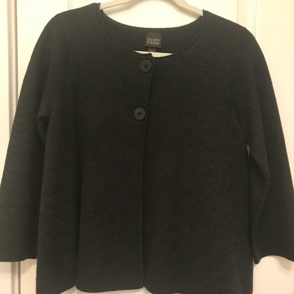 Elieen Fisher Boxy Cardigan